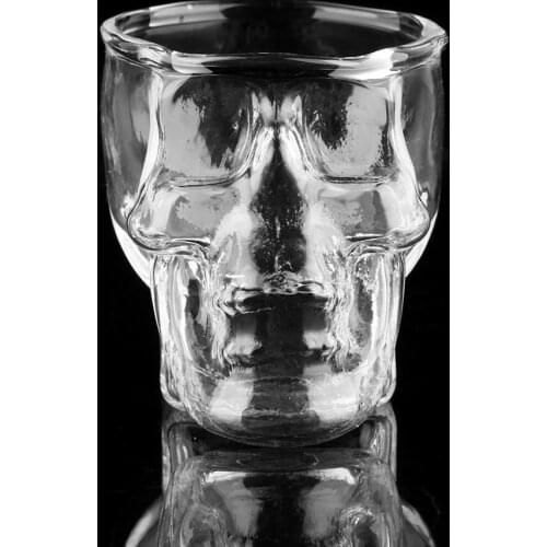 Head Shot Glass Cup Wine Mug Beer Glass Mug Crystal Whisky Vodka Tea Coffee Cup 80ml Gift Water Bottle