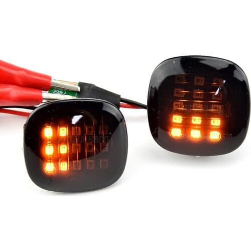 For Skoda Fabia Octavia Mk1 Mk2 Roomster Rapid NH3 LED Dynamic Turn Signal Side Marker Light Repeater Lamp Sequential Indicator