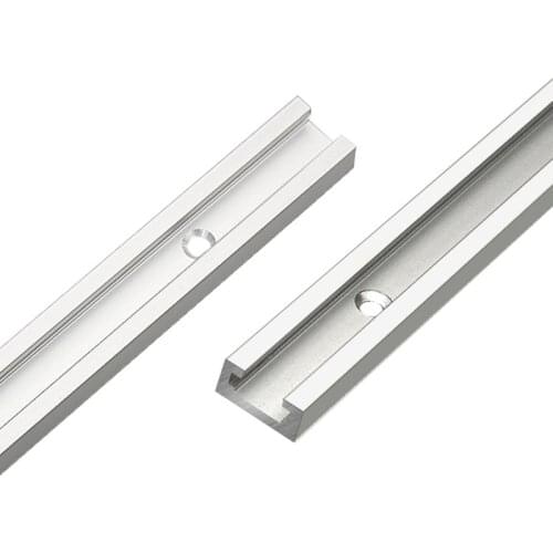 30/40/50/60cm T-track T-slot Miter Track Jig Fixture Slot 19x9.5mm For Table Saw Router Table Woodworking Tool