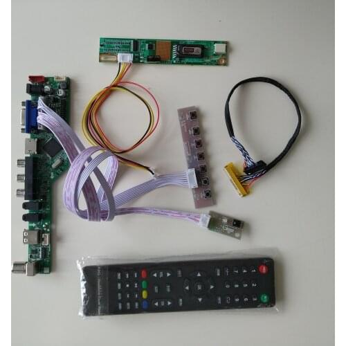 TV HDMI AV VGA USB LCD driver card Controller board kit For LG display LP154WX4(Tl)(E4)/TLF1 1280X800 panel
