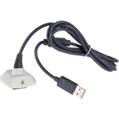 DC 5V USB Play Battery Quick Charging Charger Cable Cord Lead Kit for Microsoft XBOX 360 Wireless Game Controller Console