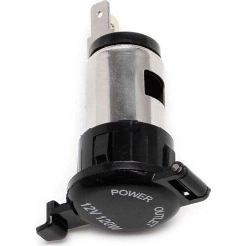 Waterproof 12-24V Cigarette Lighter Socket Power Plug Outlet Parts For Car Dropshipping