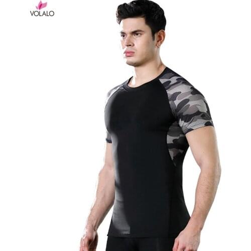 Мужские футболки с коротким рукавом VOLALO China At AliExpress