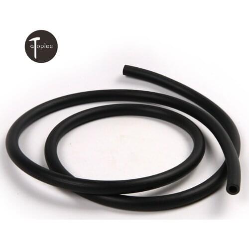 1pcs 100cm Black Rubber Motorcycle Oil-resistant Rubber Gasoline Hose for Return Pipe of Machine Tool Agricultural Machinery