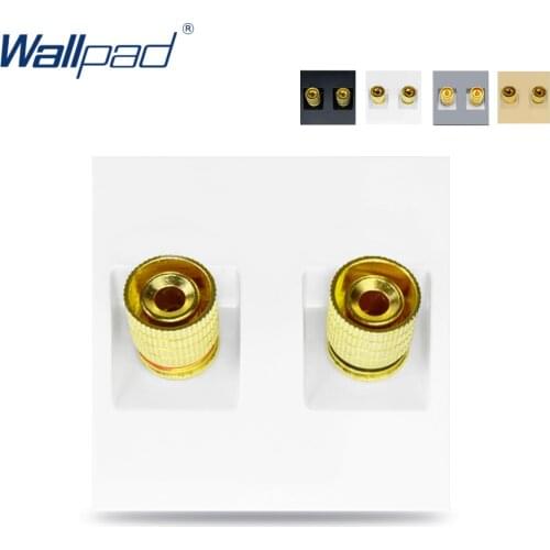 2 Pin Audio Socket Wallpad Function Key Audio Outlet For Module only 52*52mm