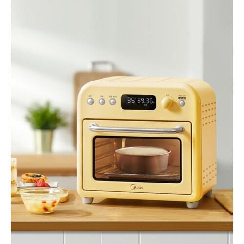 Midea Smart Air Fryer Oven Household Mini Convenient Small All-in-One Multifunctional Electric Oven PT1520W