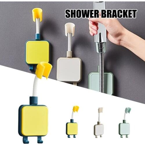 Shower Head Bracket Adjustable waterproof Free of Perforation Strong Viscosity Suitable for Smooth Walls XH8Z