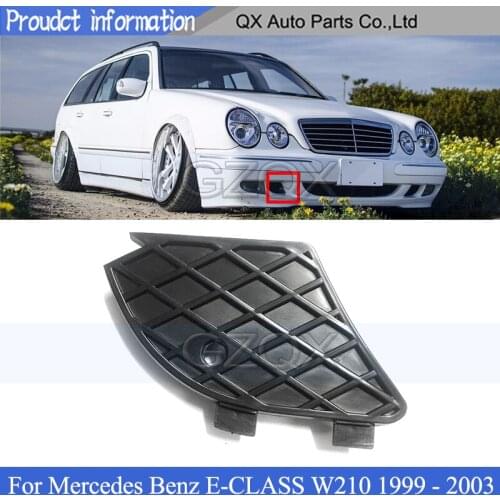 CAPQX Front Bumper Cover Grille For Mercedes Benz E-CLASS W210 E320 E430 E55 AMG 1999 - 2003 OEM 2108850153