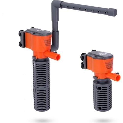 Mini Goldfish Tank Filter Micro Aquarium Water Purification Three-in-one Pump And Submersible Built-in Pump Aeration Filtra