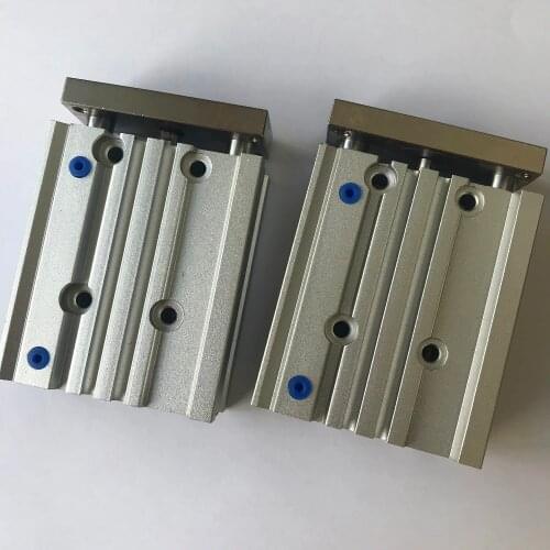 Bore size 40mm*75mm stroke MGP three shaft cylinder with magnet and slide bearing