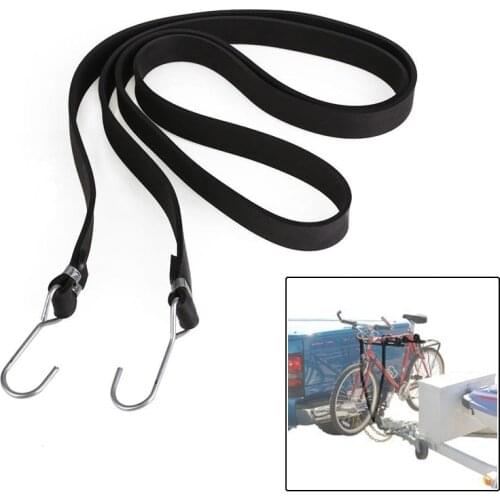 2m Rubber Cargo strap Waterproof Ratchet Belt Luggage Holder Fastener Straps for Motorcycle Car Outdoor Camping Luggage Bag