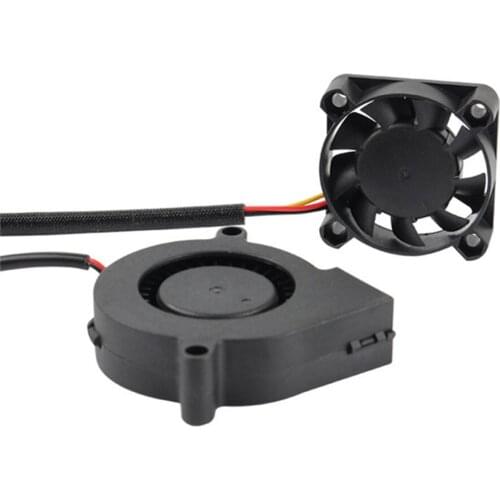 3-wires DC5V 3D Printer Turbo Fan for PURSA i3 MK3 MK3S MK2/2.5 3D Printer Replacement Fans Spare Parts