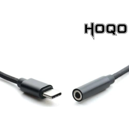 HIFI earphone Amplifier USB Type C to 3.5mm Headphone Jack DAC Adapter Support Google Huwwei iXiaomi 8 Headphone Decoder