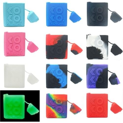 Protective Caliburn KOKO silicone case Rubber Sleeve sticker Skin Shield leather Wrap Texture Cover Caliburn KOKO silicon case