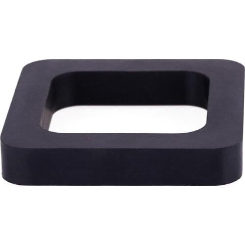 2 Inch Hitch Receiver Silencer Rubber Pads for Adjustable Ball Mounts to Provide Cushion Between Receivers and Tow Hitches