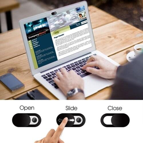 3/6pcs Webcam Cover Slide Ultra Thin Laptop Camera Cover Slide Blocker for Computer PC Tablet Camera Mobile Phone UY8