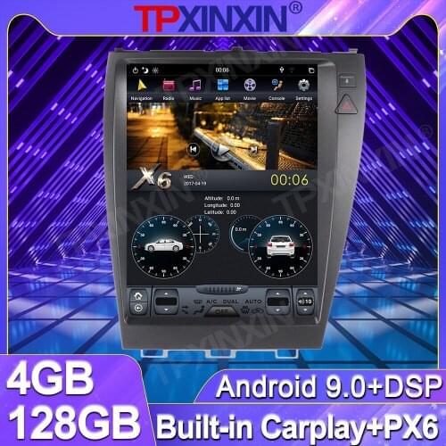 4+128G For Lexus ES240 ES250 ES300 ES330 ES350 2006 - 2012 Android Car Radio PX6 Tesla Screen Stereo Multimedia Player Carplay