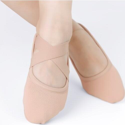 Women Stretch Ballet Shoes Ballet Slippers Professional Elastic Ballet Shoes Adult Women Yoga Gym Gymnastics Danceing Shoes