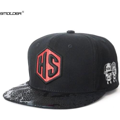[SMOLDER] 2019 Brand New Popular Men Caps Baseball Flat brim Hip Hop Cap Fitted Casual Snapback Hats for Women Adjustable gorras