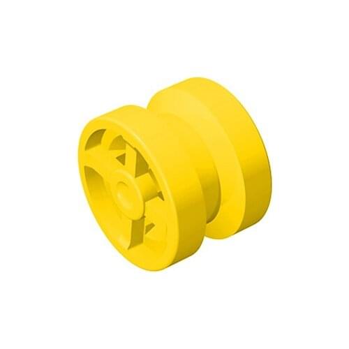 BZB MOC 4624 8x6mm Wheel Hub High-tech Creative Building Block Model Kids Toys DIY Brick Parts Best Gifts