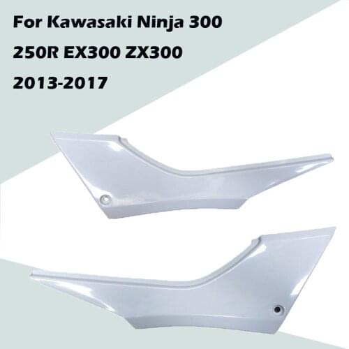 For Kawasaki Ninja 300 250R EX300 ZX300 2013-2017 Motorcycle Accessories Seat Lower Side Cover ABS Injection Fairing