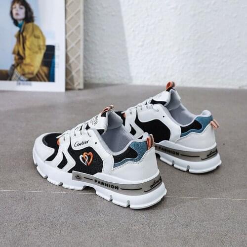 New Style Breathable Spring and Autumn Color Matching Womens Shoes Sports and Leisure Shoes Womens Single Shoes Women Shoes