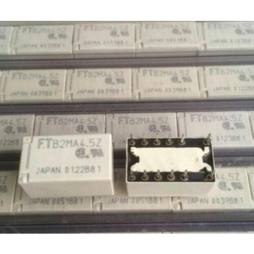 NEW relay FT-B2MA4.5Z FTB2MA4.5Z FT B2MA4.5Z FTB2MA4.5 B2MA4.5 4.5VDC DC4.5V 4.5V DIP12 10pcs/lot