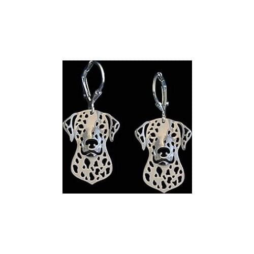 Wholesale Unique Handmade Hiphop Style Dalmatian Earrings Girl Gift Jewelry Drop Earrings--12pairs/Lot