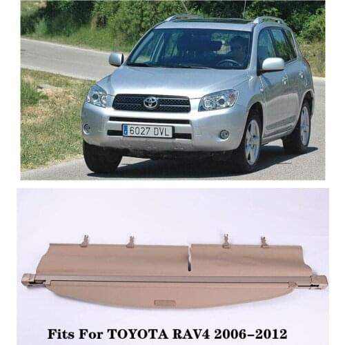 High Qualit Car Rear Trunk Cargo Cover Security Shield Screen shade Fits For TOYOTA RAV4 2006 07 08 09 2010 2011 2012
