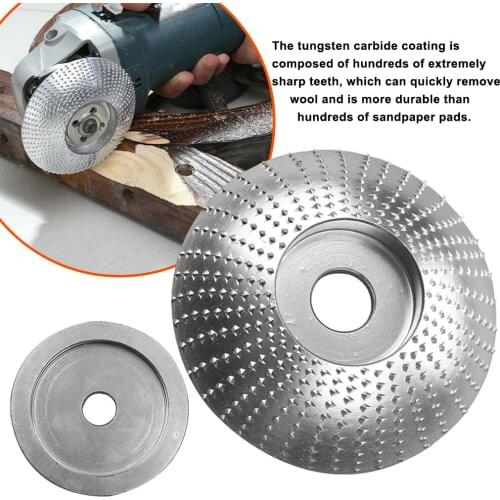 Grinding Wheel Steel Professional Woodworking Abrasive Disc Polishing Sanding Milling Angle Grinder Arc/Bevel Grinding Wheel