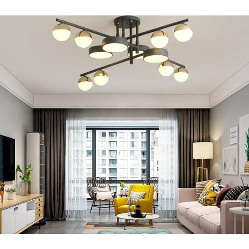 Led light lustre suspension lumiere kitchen fixtures bedroom hanging lamp dining room light living room pendant light