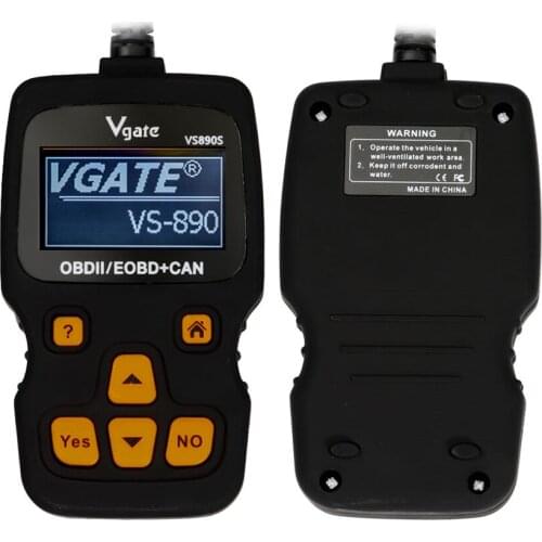 Vgate VS890 Updated version VGATE VS890S OBD2 Scanner Auto Code Reader Multi-language OBDII OBD 2 Car Diagnostic Tool VS 890S