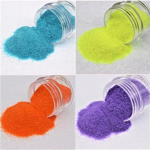 1 Bottle 10g Nail Art Superfine Powder Phantom Blue Phantom Green Sequin Powder Acrylic Paint Decorative Nail Art Accessories