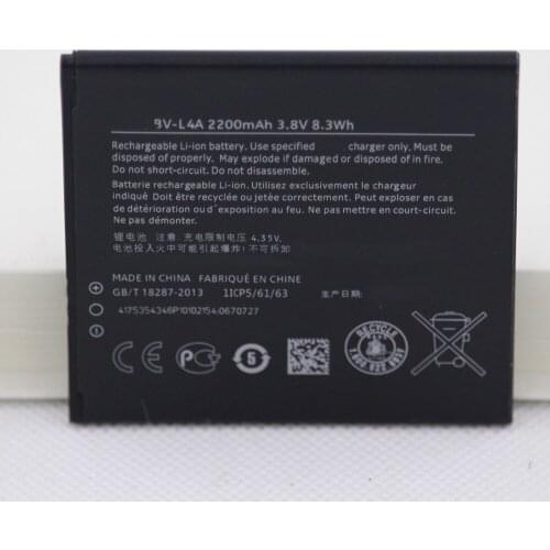 10pcs/lot BV-L4A Phone battery for Nokia RM-984 RM-985 Lumia 830 2200mAh BV-L4A Battery