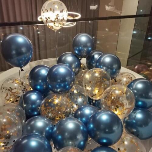 15pcs 12inch Confetti Metallic Agate Latex Balloons Birthday Party Wedding Christmas Decoration Air Balls 2021 New Year Globos