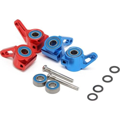 2pcs Alloy Steering Block for Traxxas 1/10 2WD Slash Stampede Rustler Bandit