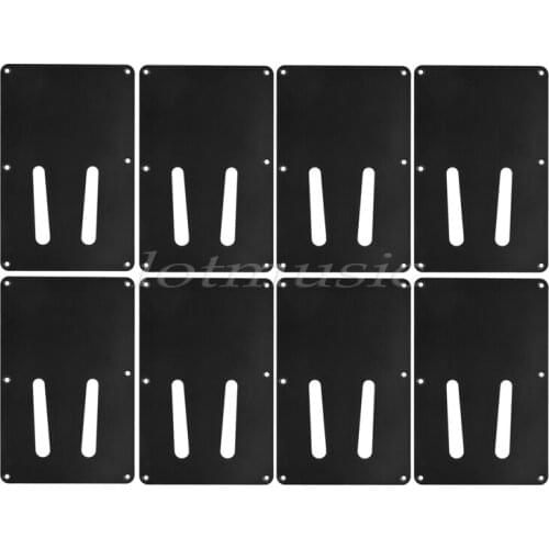 8Pcs Back Guitar Tremolo Cavity Cover Plate Fit for Electric Guitsr Replacement