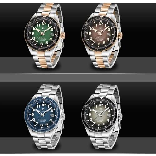 PAGANI Design New 2020 Business Automatic Mechanical Wristwatch Brand Men Watches Automatic Stainless Steel Waterproof Watch Men
