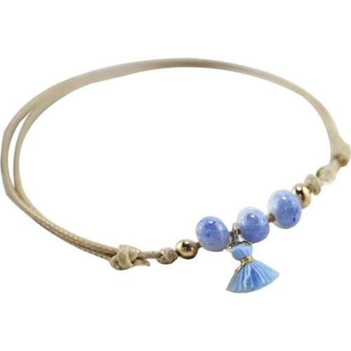 Coxeer 1pc Womens Anklet Charm Fashion Simple Bohemian Style Ankle Bracelet Foot Jewelry For Beach Travel Jewelry Accessories