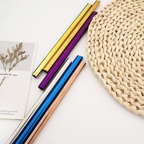 Drmfiy Reusable Cocktail Straws
