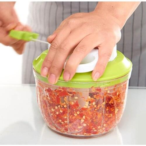 Multi-function Vegetable Mincer Hand Mincer Meat Blender Pepper Grinder Size Domestic Meat Mincer
