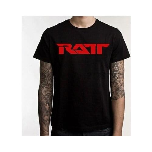 RATT men T-shirt luxury brand fashion funny tees cotton mens tee shirt tee-shirt homme brand t shirt
