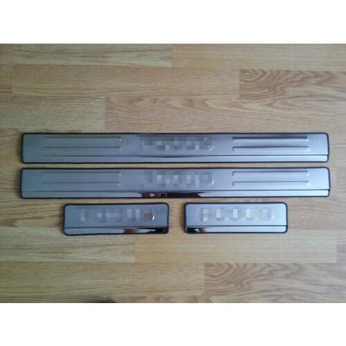 Stainless Steel Threshold Scuff Plate Door Sill Covers For Ford Focus 2005-2011 MK2 Sedan and Hatchback