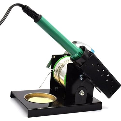 Soldering Iron Stand Solder Wire Holder Tin Roll Bracket Rack Frame Support BGA Rework Station Welding Tools Accessories Kit Set