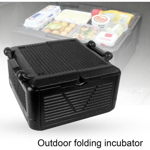 Portable Box Folding Space-saving Multi-purpose Portable Lightweight Cool Appearance Cooler Box for Outdoor Camping Accessories