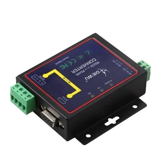 RS232 To RS485 Converter Active Lightning Protection Industrial Grade RS485 To RS232 Serial Port 9Pin 232 To 485 Adapter