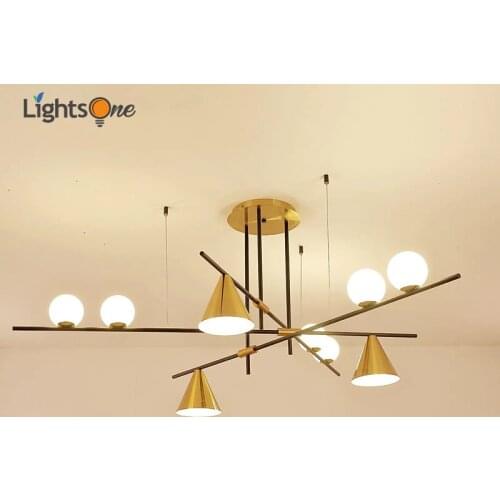 Nordic simple modern living room pendant lights restaurant lamp clothing store network red creative pendant lamps