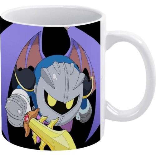 Super Smash Bros. Meta Knight White Mug Coffee Mug Afternoon Tea Christmas Cups Ceramic Mug 330ml for Coffee Super Smash Bros Sm