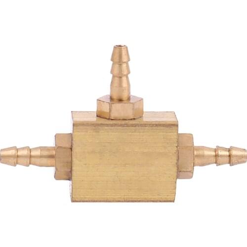 Copper Oil tee Integrated 3-way oil pipe connecter No Oil Leakage Methanol and gasoline model general