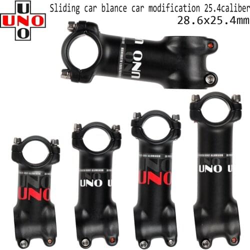 UNO Bicycle Stems Mountain Road cycling stem 28.6x25.4mm Handlebar Stem 7 Degree 70-130mm Bike accessories